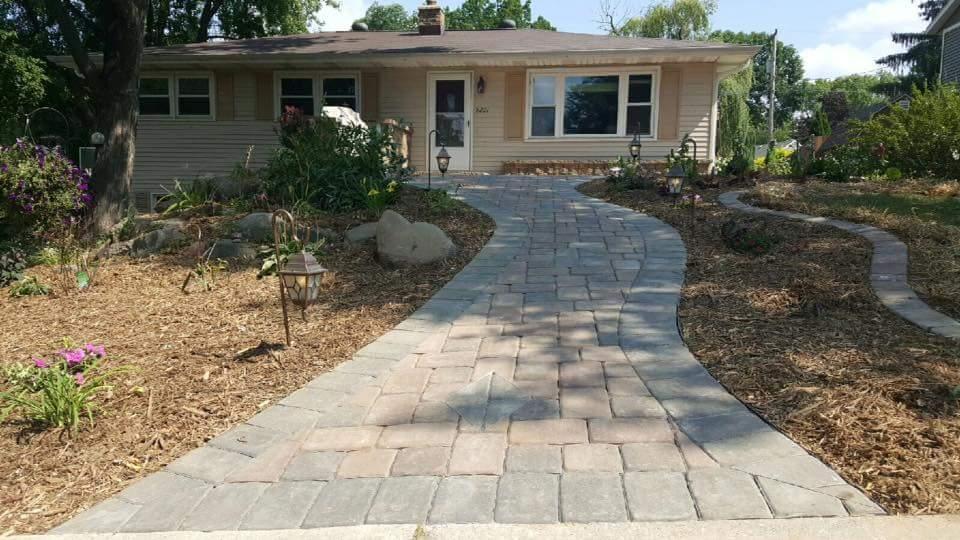 Paver Walkway